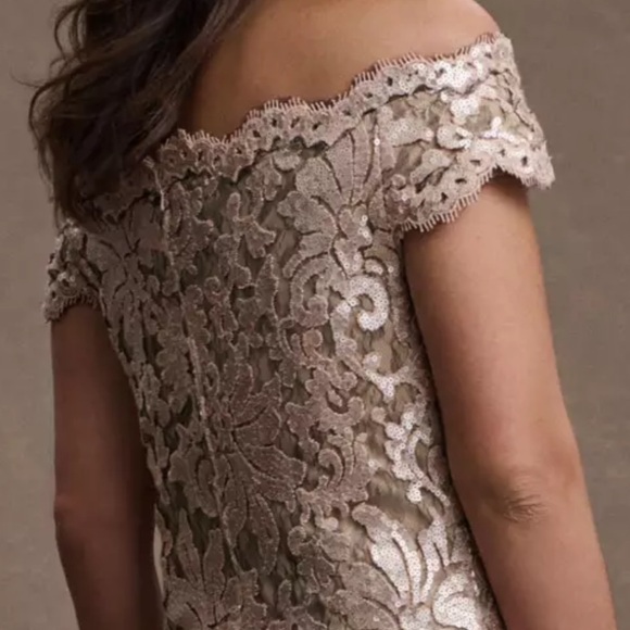 Anthropology-NWT Tadashi Shoji Odette Column Gown - Picture 2 of 8